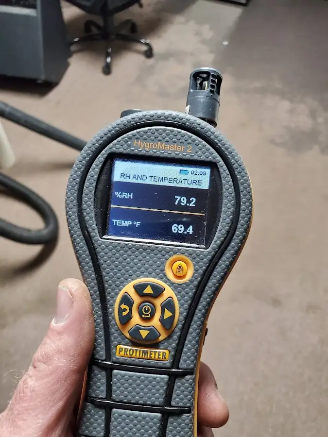 Moisture meter humidity assessment for Mold Remediation & Removal in Fairhaven
